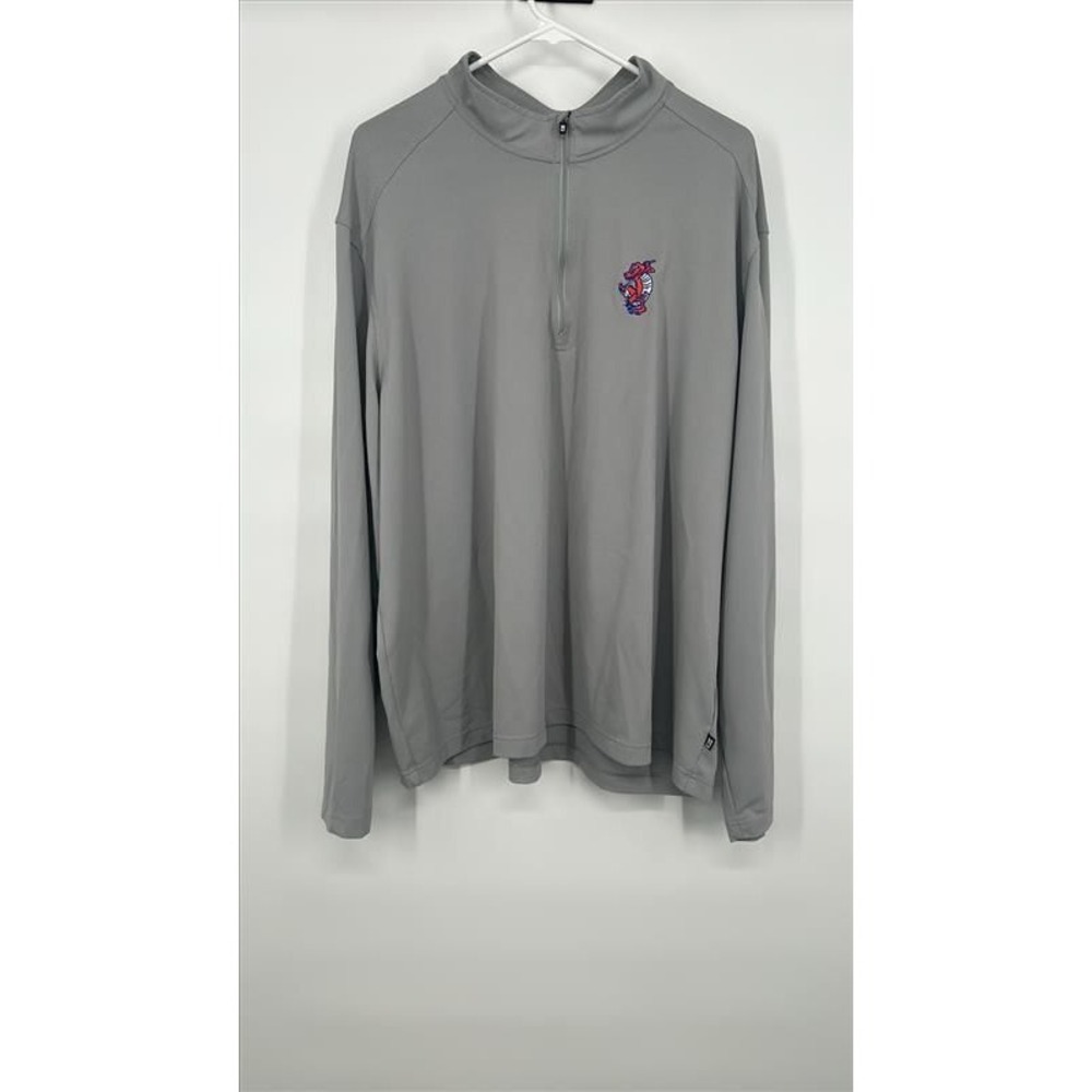 Cutter & Buck Mens XXL Quarter Zip UF Swinging Gator Golf Pullover